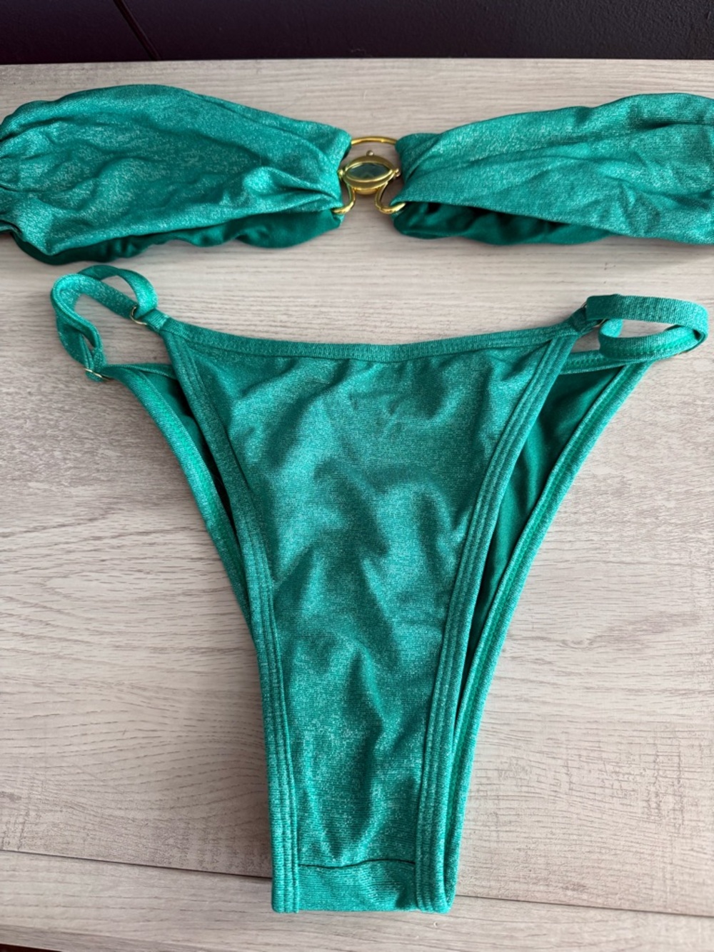Bailey Bikini Set with Gold Ring Accent from VDM